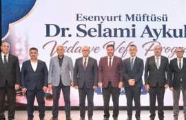 İLÇE MÜFTÜMÜZ DR. SELAMİ AYKUL İÇİN VEDA PROGRAMI DÜZENLENDİ