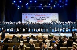 114 HAFIZIMIZ İÇİN İCAZET TÖRENİ GERÇEKLEŞTİRİLDİ