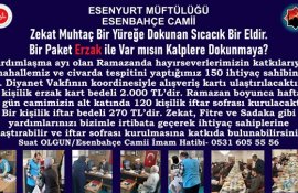 HZ. İBRAHİM'E SU TAŞIYAN KARINCA MİSALİ KARDEŞLERİMİZİN YARDIMINA KOŞUYORUZ