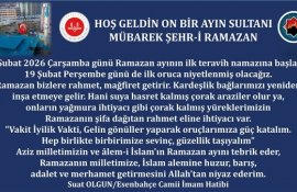 RAMAZAN MEKTEBİ